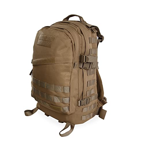 Highland Tactical Stealth Heavy Duty Tactical Backpack Backpack - color: Dark Desert