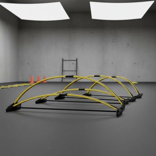 -Back Hurdle Simple-Arch to Set up Adjustable Agility Hurdle for Athletes, Speed Training - style: Advanced Model Hurdle Set A 3 Sections/3 Pieces