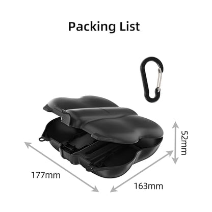 Protective Hard Case Small Storage Bag for DJI NEO 2, Black - color: Black