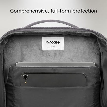 Incase A.R.C. Daypack 24L – Travel Backpack and Laptop Bag for School - Fits up to 16 inch Laptop - 4 Zippered Compartments, 2 Water Bottle Pockets - Commuter and College Backpack - Grey - color: Grey