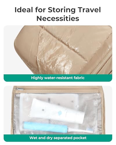 BAGSMART 30L Travel Backpack for Women, French Blue | Fits15.6-Inch laptop, Shoe Compartment, Lightweight Material, Water-Resistant - color: French Blue