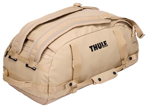 Thule Chasm Duffel bag, Weather-resistant materials, Easy packing, Converts to backpack, Internal pockets, Travel-ready - color: Gentle beige, size: 40L