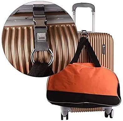 Add a Bag Luggage Strap Jacket Gripper, Heavy Duty Luggage Straps Carry-on Baggage Suitcase Straps Belts Travel Accessories,Carry Your Extra Bags-Grey-1PCS - color: Grey1