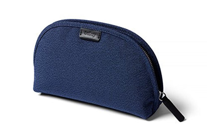 Bellroy Classic Pouch, Everyday kit, Leather and Woven Fabric (pens, Cables, Cosmetics, Personal Items) - color: Ink Blue