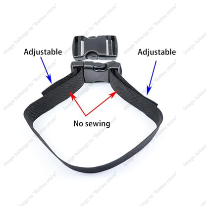 Side Release Buckles Heavy Duty Plastic Buckle Snap Clips Clasps Backpack Buckle Replacement for Strap - style: 1-1/2 Inch - 2sets