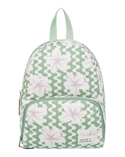 Roxy Women's Always Core Backpack | Travel | Everyday Carry | Beach | Polyester | 8L Capacity - Basil Party Waves - color: Basil Party Waves