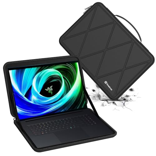 Smatree Hard EVA Protective Sleeve Case Compatible for 15.6 inch Razer Blade 15 2022/2023 Laptop and Anti-Shock Notebook Bag (X8275T) - color: X Series-Black, size: For 15.6 inch Razer Blade 15 2022/2023(X8275T)