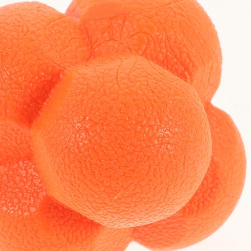 TOYANDONA Reaction Training Ball 7cm Hexagon Speed Agility Rubber Ball Hand-Eye Coordination for Boxing Goalkeeper and Sports Reflex Training