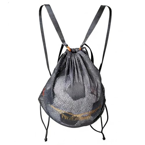 Basketball Bag with mesh Drawstring for Storage, Breathable for Sports use, Suitable for Volleyball, Football, Rugby, Swimming Bags, Double-Shoulder Strap, Cross-Body Strap