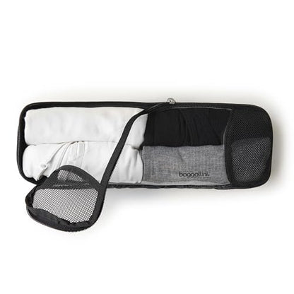 Baggallini Long Compression Cube - Lightweight Compression Packing Cube for Travel - color: Midnight Blossom