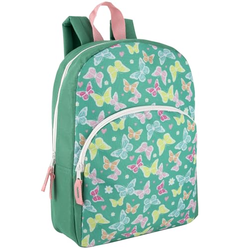 Trail maker Wholesale Kids Backpacks for Boys, Girls Bulk Backpacks 24 Pack with Fun Patterns, Adjustable Padded Straps - color: Female Fantastic Creature Prints