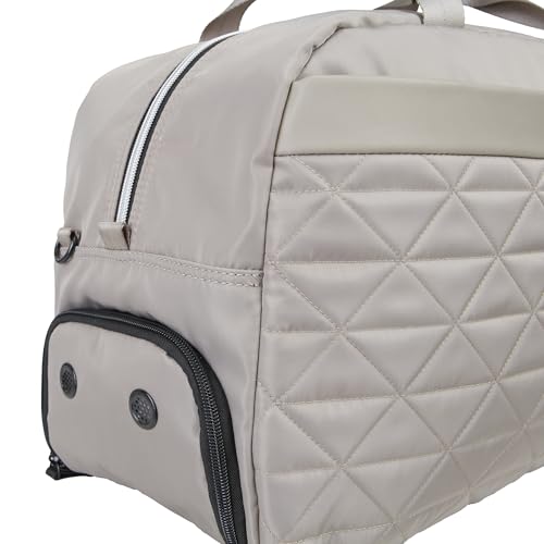 Kenneth Cole REACTION Emma 15" Convertible Duffel Carry On for Gym and Travel Bag, Rye - color: Rye, size: Carry-On 15-Inch