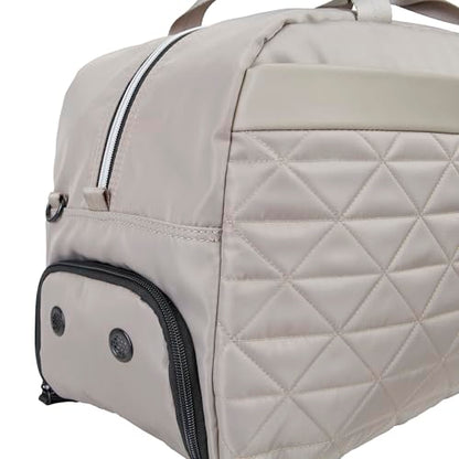 Kenneth Cole REACTION Emma 15" Convertible Duffel Carry On for Gym and Travel Bag, Rye - color: Rye, size: Carry-On 15-Inch