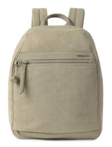 Hedgren Womens Vogue L Backpack, Corduroy Greige, One Size - color: Corduroy Greige