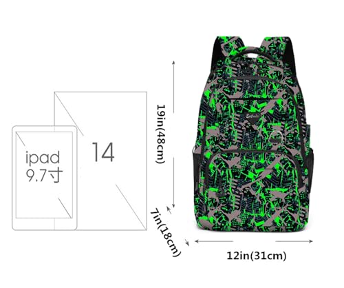 Casual Lightweight Backpacks for Boys & Girls, School Bookbags, 15 "Laptop Backpack, Travel Bag (213tylv) - color: 213tylv