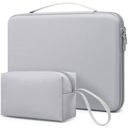 HYZUO 13.3-14 Inch Hard Shell Case Laptop Sleeve for MacBook Pro 14 M5/M4/M3/M2/M1 Pro/Max A3426 A3427 2026-2021, MacBook Pro/Air 13, Dell Pro 13/14 Premium, 13.8"-13" Surface Laptop, Rock Gray - color: Rock Gray, size: 13.3-14 Inch