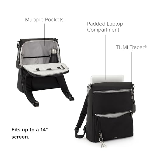 TUMI Voyageur Leigh Backpack/Tote Black/Gunmetal One Size - color: Black