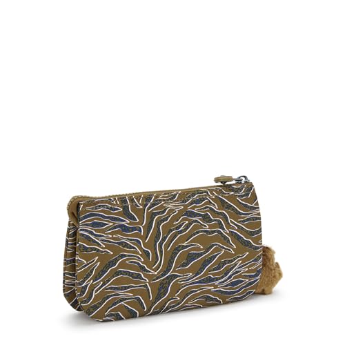 Kipling Women's Creativity Large Pouch, Versatile Cosmetics Kit, Lightweight Travel Organizer - color: Undersea Leaves, size: 7.25''L x 4.25''H x 1.5''D