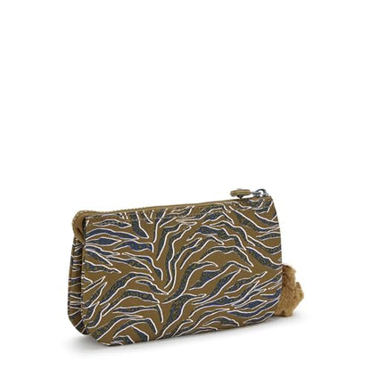 Kipling Women's Creativity Large Pouch, Versatile Cosmetics Kit, Lightweight Travel Organizer - color: Undersea Leaves, size: 7.25''L x 4.25''H x 1.5''D