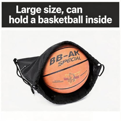 Drawstring Backpack Bag Sport Gym Sackpack-Large(Orange) - color: Orange