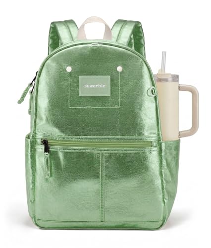 Toddler Backpack for Girls Boys 2-6 Kindergarten Elementary School Kids Backpack Boys 14" H Diaper Bag - color: Mint Green