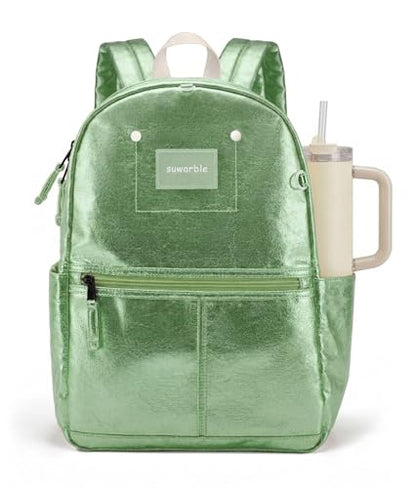 Toddler Backpack for Girls Boys 2-6 Kindergarten Elementary School Kids Backpack Boys 14" H Diaper Bag - color: Mint Green