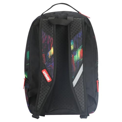 Graffiti Backpack, Designer Laptop Backpack for 15.6 Inch Work,Water Resistant Backpack Computer Bag (CyberBot) - color: Cyberbot