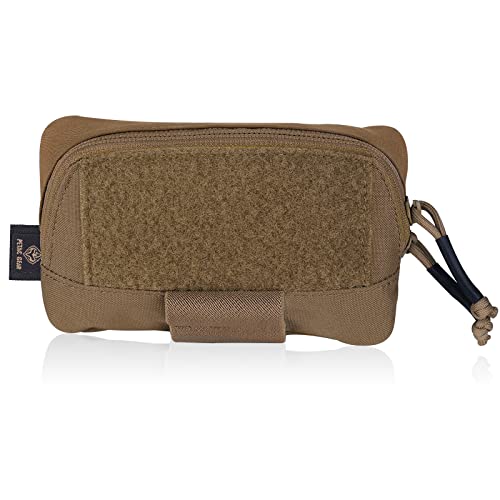 PETAC GEAR Tactical Molle Admin Pouch, Small Organizer Pocket for Tactical Vest/EDC Gun Belt/molle Platform. - color: CB