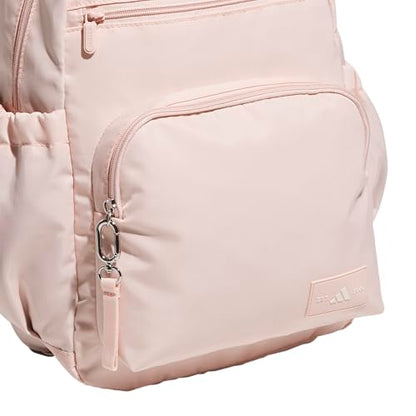 adidas Weekender Backpack – Small Lightweight Everyday Bag, 19L, Blush Pink/2, OSFA - color: Blush Pink/2