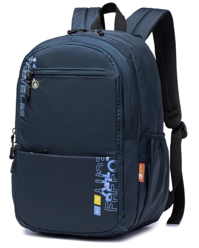 Airlines Personal Item Bag 17x10x9 Travel Backpack Carry On Flight Approved Lightweight Causal Bookbag for College (Blue) - color: Blue
