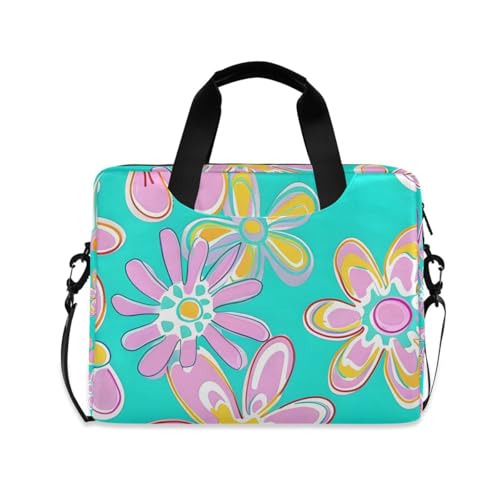 JIPONI Laptop Bag For Women Men, 15.6 16 IN Tote Work bags, Briefcase Messenger Computer Case 01 - color: Multi 9