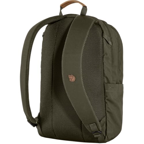 Fjällräven Raven 20 Backpack - Multi-Pocket Organization, Padded Support, Durable Fabric - Commuting, Travel, Dark Olive - color: Dark Olive