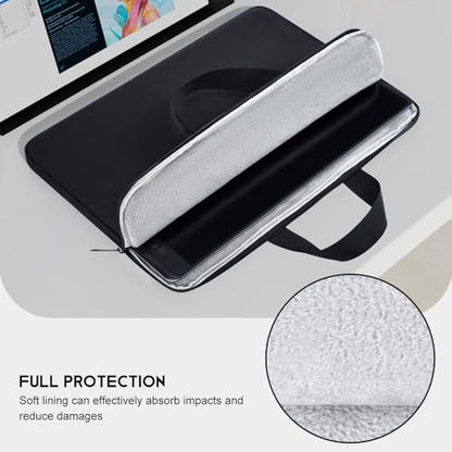 Portable Monitor Case 18.5 inch, Carrying Monitor Sleeve Bag Compatible with VisionOwl InnoView Upperizon Large Portable Monitor, Travel Padded Protective Case with Accessory Pocket - size: 18 Inch
