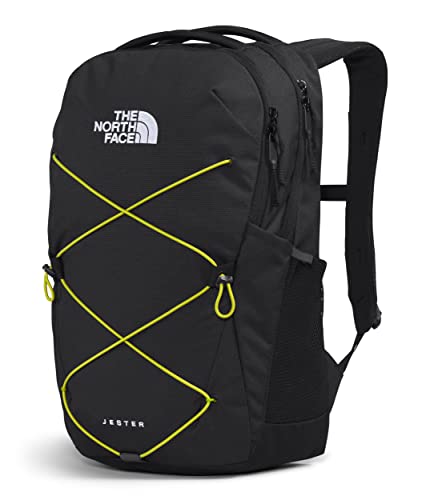 The North Face Jester Everyday Laptop Backpack - PFAS Free - color: Tnf Black Light Heather/Sulphur Spring Green