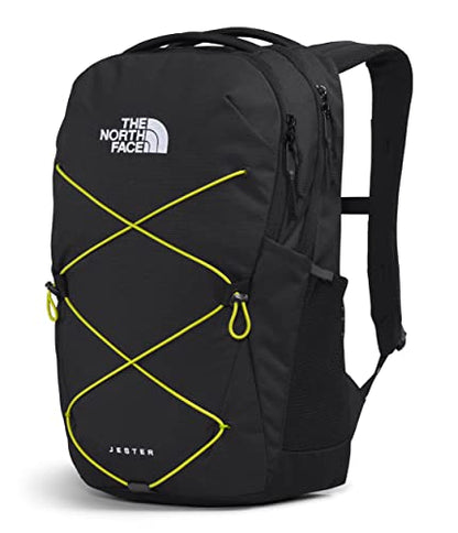 The North Face Jester Everyday Laptop Backpack - PFAS Free - color: Tnf Black Light Heather/Sulphur Spring Green