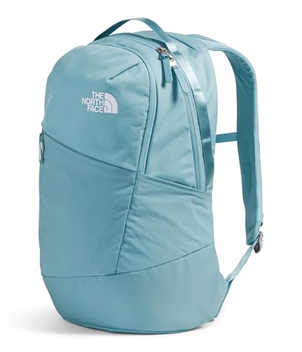 The North Face Women's Isabella 3.0 Backpack | Everyday Travel Bag with 16" Laptop Sleeve, Water-Repellent Finish, Women-Specific Fit, Blue Eclipse Light Heather/TNF White, One Size - color: Blue Eclipse Light Heather/Tnf White