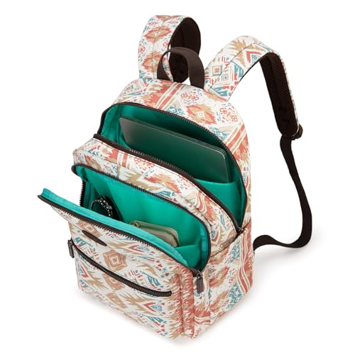 Montana West Backpack for Women Western Travel Backpack Purse Casual Daypack for Laptop College - color: Aztec Khaki