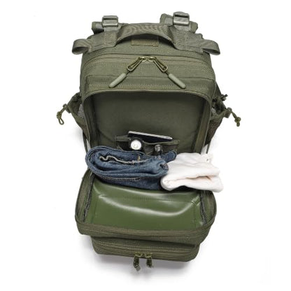 9L Mini Backpack for Men and Women, Small Backpack for Gym Hiking Travel Sports Running (20l-Green) - color: 20l-green