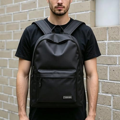 Large Capacity Men's and Women's Backpacks for Leisure Travel Sports Commuting Teenagers/College Students' Backpacks（Black） - color: Black