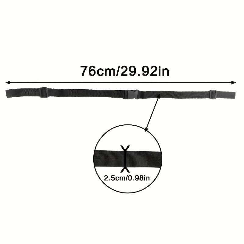 Adjustable Backpack Chest Strap, Lightweight Minimalist Polyester Stabilizer with Buckle for Hiking, Camping and Travel, Secure Fit, Luggage Straps
