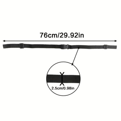 Adjustable Backpack Chest Strap, Lightweight Minimalist Polyester Stabilizer with Buckle for Hiking, Camping and Travel, Secure Fit, Luggage Straps