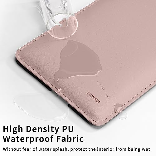 Laptop Sleeve Case for New MacBook Air M4/M3/M2 13.6"/Pro/Max A3240 A3113 A2442 Pro 14, 13.5 Surface 5/4/3/2/1, 14" Dell ASUS Acer Chromebook/HP Stream/IdeaPad, with Small Case, Pink - color: Pink, size: 13.6-14 inch