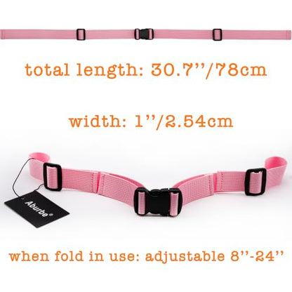 Backpack Chest Strap, Universal Add on Adjustable Sternum Strap, Chest Belt Replacement, with Heavy Duty Quick Release Buckle Clip, for Travel, Hiking, Camping, School - color: Pink