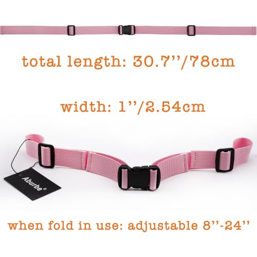 Backpack Chest Strap, Universal Add on Adjustable Sternum Strap, Chest Belt Replacement, with Heavy Duty Quick Release Buckle Clip, for Travel, Hiking, Camping, School - color: Pink