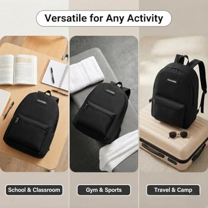 Thin lightweight School Backpacks-24 pack multicolor 17 inches