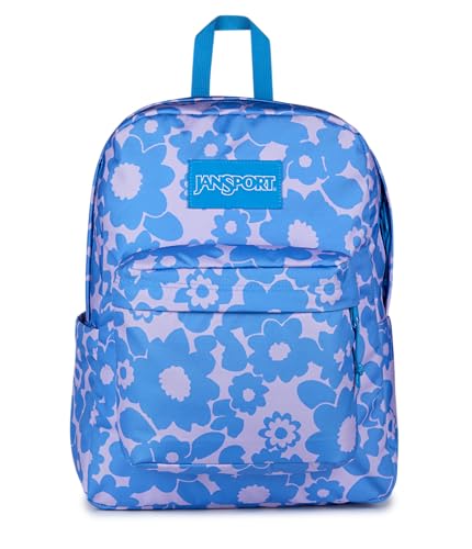 JanSport SuperBreak Plus Backpack - color: Blossom Bae Blue