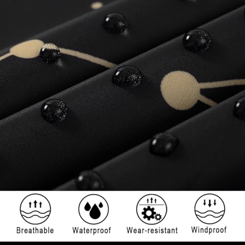 Fashion Hooded Rain Poncho Waterproof Raincoat Jacket with pocket for Women/Men/Adult - color: Irregular Lines