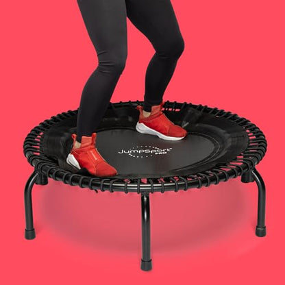 JumpSport 39" Premium Fitness Trampoline Exercise Rebounder 30 Adjustable Bungees 275 lb Wt. Rating - style: JumpSport 370