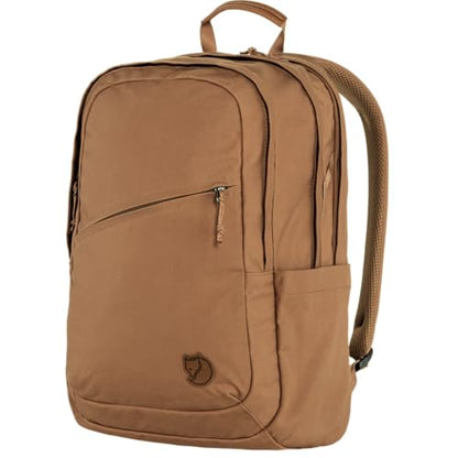 Fjällräven Raven 28 Backpack - Multi-Pocket Organization, Padded Support, Durable Fabric - Commuting, Travel, Khaki Dust - color: Khaki Dust