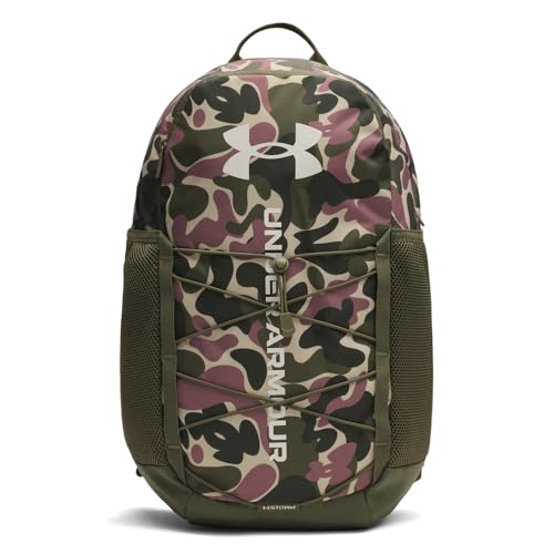 Under Armour Unisex Hustle Sport 6.0 Backpack, (390) Marine OD Green/Marine OD Green/Summit White, One Size Fits Most - color: (390) Marine Od Green / Marine Od Green / Summit White, size: One Size Fits Most